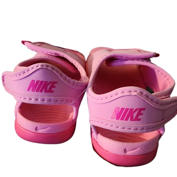 NIKE Sunray Adjust 5 V2 Pink Youth Girl's Sandals Size: 9c (#DB9562-601) - Picture 2 of 4